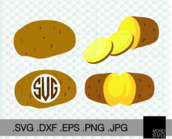 Potatoes SVG, Potato Cut File, Potato Clipart, Fruit svg, Potato cameo,  Potato vinyl , Potato shirt svg, Potato cutting
