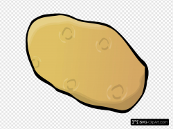 Potato Clip art, Icon and SVG - SVG Clipart