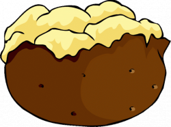Baked Potato Cartoon Images | secondtofirst.com