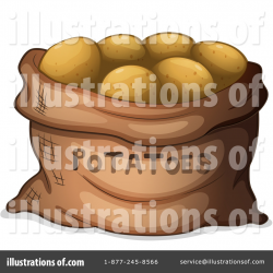 Potatoes Clipart #1243794 - Illustration by Graphics RF