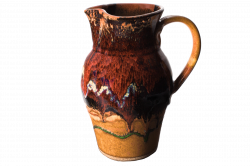 Large Wheel-thrown Pitcher | Handmade Pottery