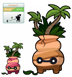 Fakemon of Qamor — [OUTDATED] little clay pot fakemon… also maybe a...