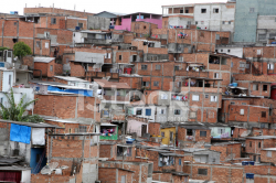 Slum, Poverty IN Neighborhood of Sao Paulo Stock Photos ...