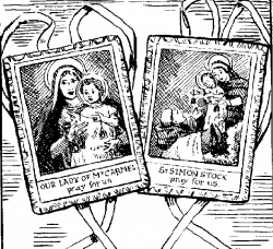 The Brown Scapular of the Blessed Virgin Mary