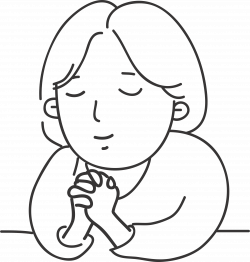 Clipart - Pray