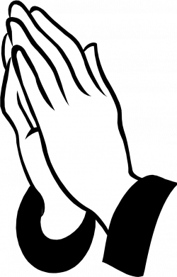 Pray Clipart Prayer Request - Praying Hands Pillow Case ...