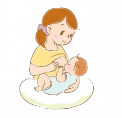 Breast milk Breastfeeding Infant Pregnancy Mother - Cartoon ...