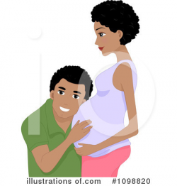 Pregnancy Clipart #1098820 - Illustration by BNP Design Studio