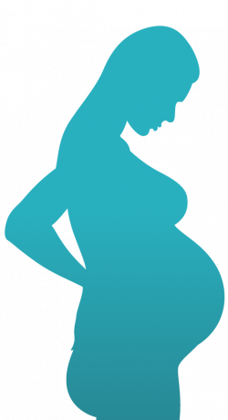 Pregnancy Silhouette Gestational diabetes Clip art ...