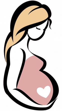 pregnant clipart stretch marks #21 | Work | Baby painting ...
