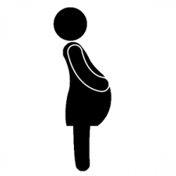 Free Clipart Pregnant Woman Silhouette at GetDrawings.com | Free for ...