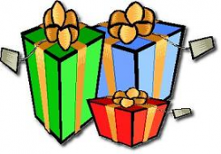 Free Christmas Presents Clipart