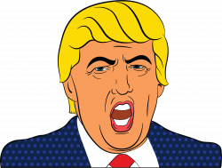 28+ Collection of Donald Trump Cartoon Drawing | High quality, free ...