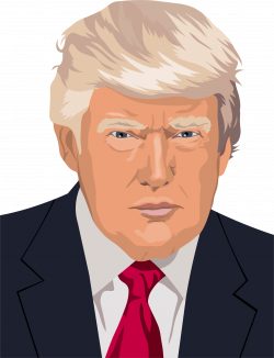 Clipart - Donald Trump Portrait By Heblo