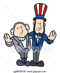 EPS Illustration - Presidents day cartoon characters. Vector ...