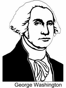 28+ Collection of George Washington Simple Drawing | High quality ...