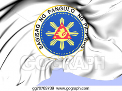 Clipart - President of philippines seal. Stock Illustration ...