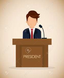 President Speech Cliparts 12 - 1072 X 1300 - Making-The-Web.com
