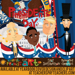 Presidents' Day Inauguration Day clip art
