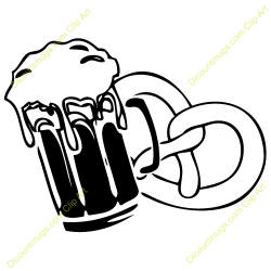 Beer And Pretzel Clip Art. | Clipart Panda - Free Clipart Images