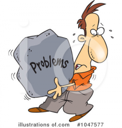 Problem Clipart #1047577 - Illustration by toonaday