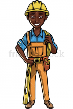 Black Construction Worker | pabrik in 2019 | Construction ...