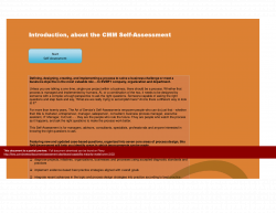Assessment Dashboard - Capability Maturity Model (CMM) (Excel)