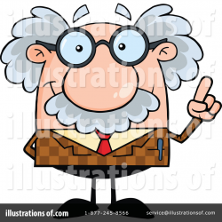 Professor Clipart #1208562 - Illustration by Hit Toon