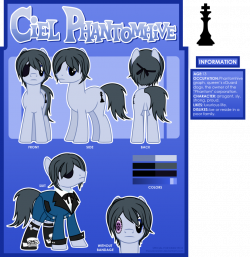 Commission] Reference Sheet OC Ciel Phantomhive by TheodoresFan on ...