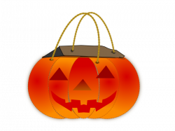 Clipart - Trick Or Treat Bag 2