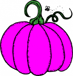 Pink Pumpkin Clip Art at Clker.com - vector clip art online, royalty ...