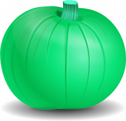 Green Pumpkin Clipart | cyberuse
