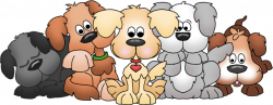 Bunch Of Puppies Clipart