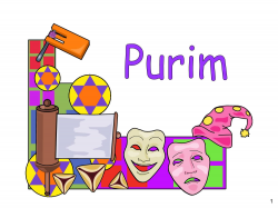 Purim Wishes Clipart