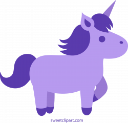 Purple Unicorn Clip Art - Sweet Clip Art
