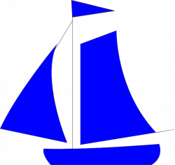 Blue Sailboat Clipart | Free download best Blue Sailboat Clipart on ...