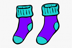 Turquoise Purple Sock Clip Art - Socks Clipart, Cliparts ...