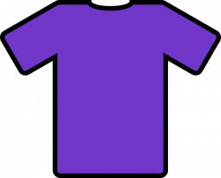 Clipart - purple t-shirt