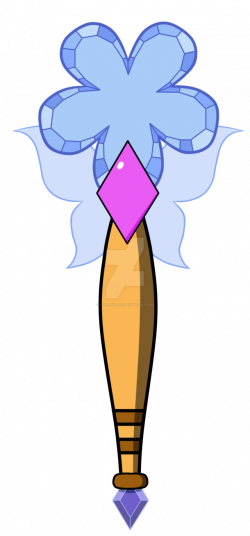 So, I finished the wand that my Starco Child, Aurea, has. I'm going ...