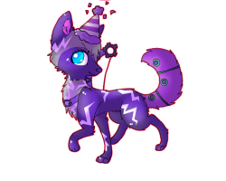 28+ Collection of Purple Wolf Drawing | High quality, free cliparts ...