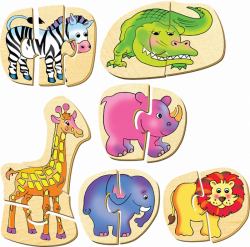 Smart Starters – Little Zoo – 6 puzzles | Smart Play Puzzles/Puzzles ...