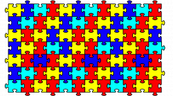 Autism Puzzle Piece Clip Art N9 free image