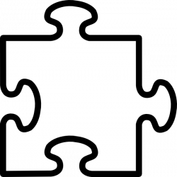 White Puzzle Piece Clip Art at Clker.com - vector clip art online ...