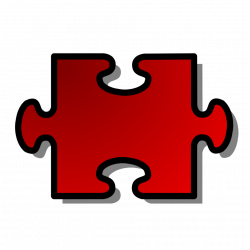 Puzzle Piece | Free Stock Photo | Illustration of a red puzzle piece ...