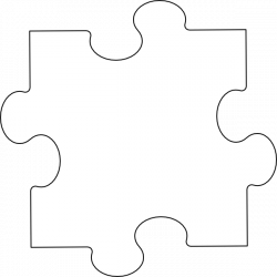 Jigsaw Piece Clip Art at Clker.com - vector clip art online, royalty ...