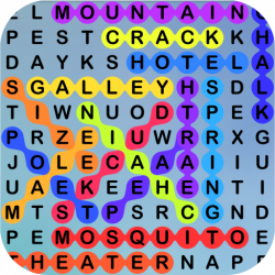 Word Search, A Free Infinity Crossword Puzzle Game
