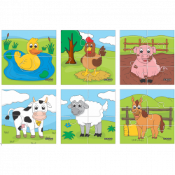 Animals Farm Puzzle | Grow Learning Company