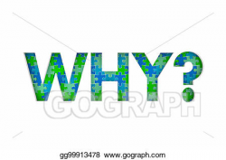 Clipart - Why question reason answer puzzle mystery 3d ...