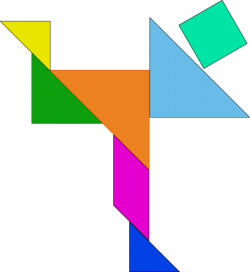 Tangram Puzzle Game Clip Art at Clker.com - vector clip art online ...