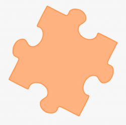 Single Jigsaw Puzzle Piece - Puzzle Piece Transparent ...